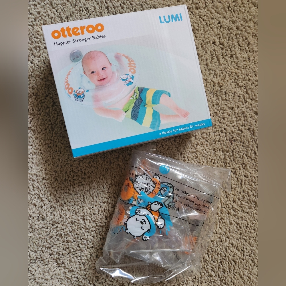 Otteroo Lumi Bath Float for babies 8+ weeks - New In Box